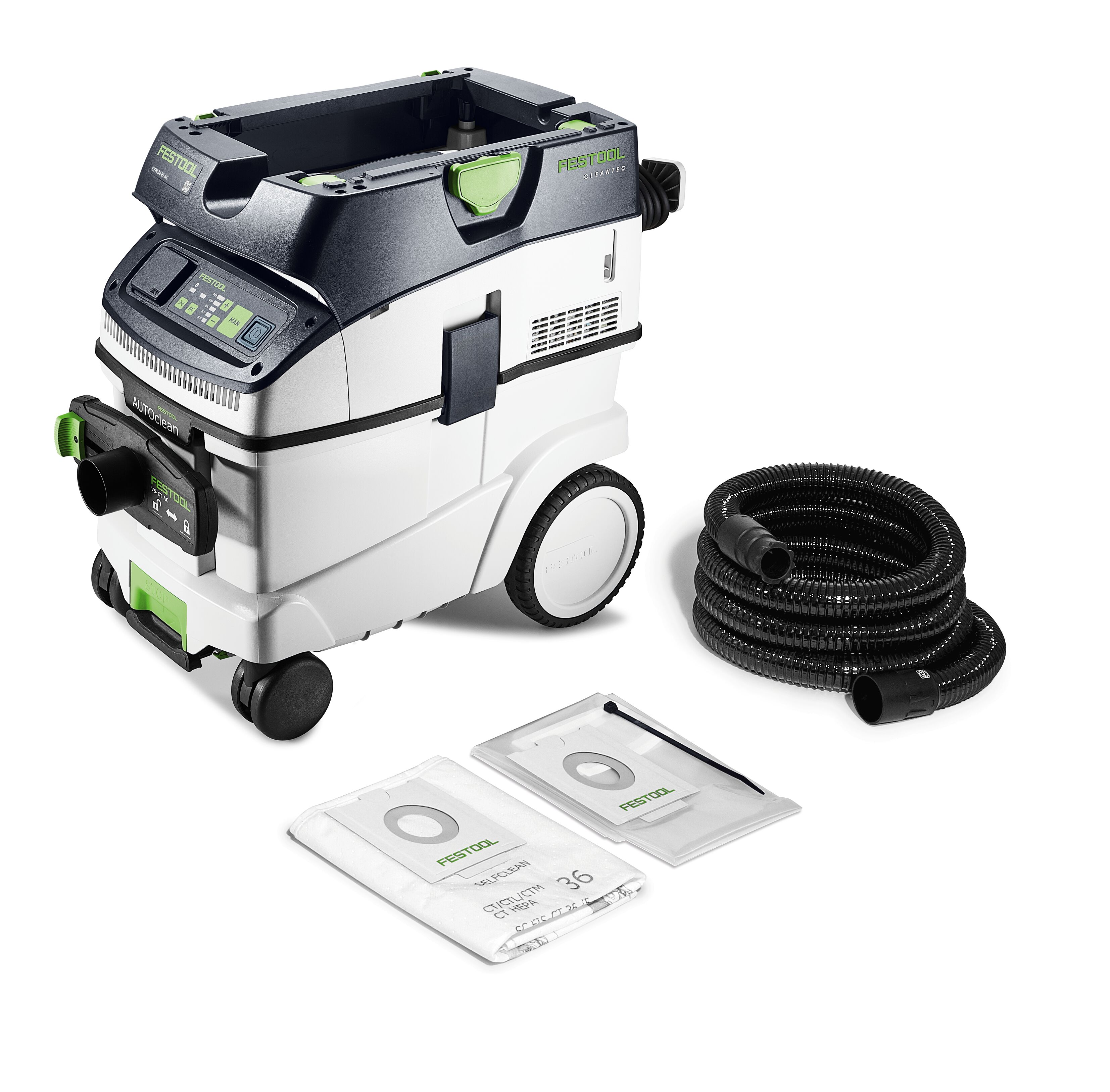 Festool selbstabreinigendes Absaugmobil CLEANTEC CTM 36 El AC-LHS