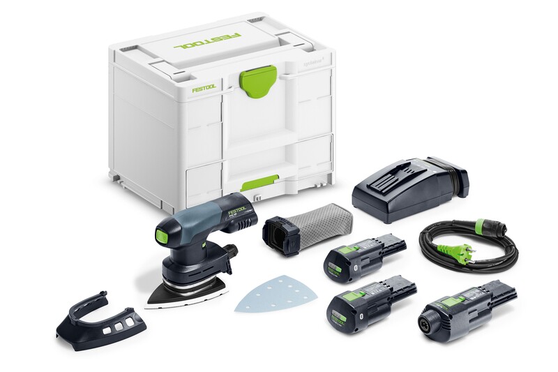 Festool Akku-Deltaschleifer DTSC 400 3,0 I-Set