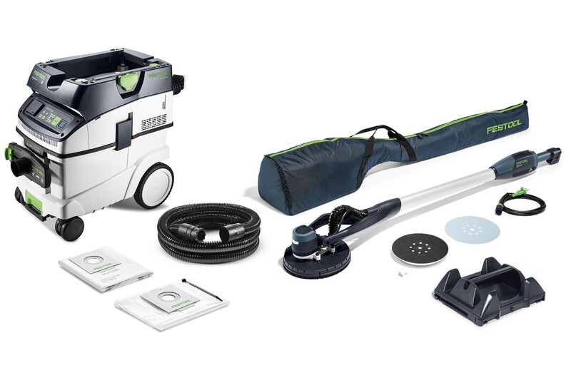 Festool Langhalsschleifer- und Sauger-Set PLANEX LHS-E 225/CTM 36-Set