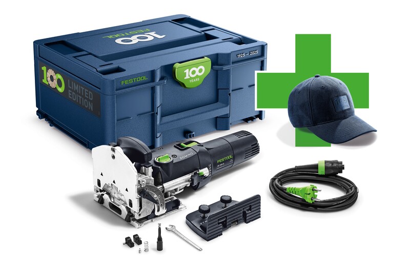 Festool Dübelfräse DOMINO DF 500 Q-Plus 100Y - limited Edition